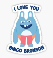Bingo Bronson Sticker