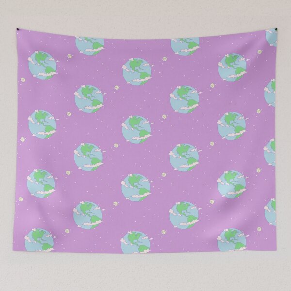Item preview, Pastel Earth and Moon designed and sold by Sophisoap.