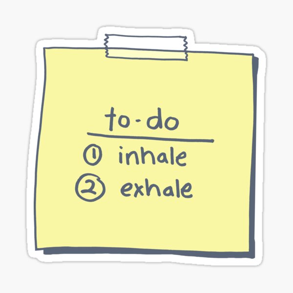 To Do Sticker