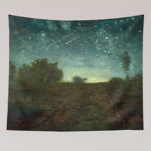 Item preview, Starry Night by Jean-François Millet (ca. 1850–65) designed and sold by allhistory.
