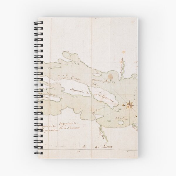 Item preview, Vintage Map of Lake Champlain (1759) designed and sold by BravuraMedia.