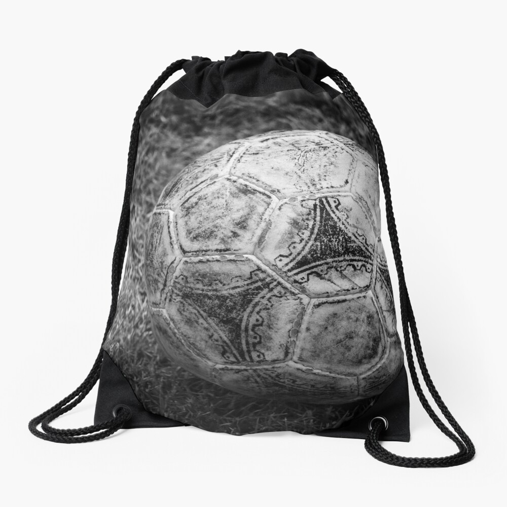 Soccer ball Drawstring Bag
