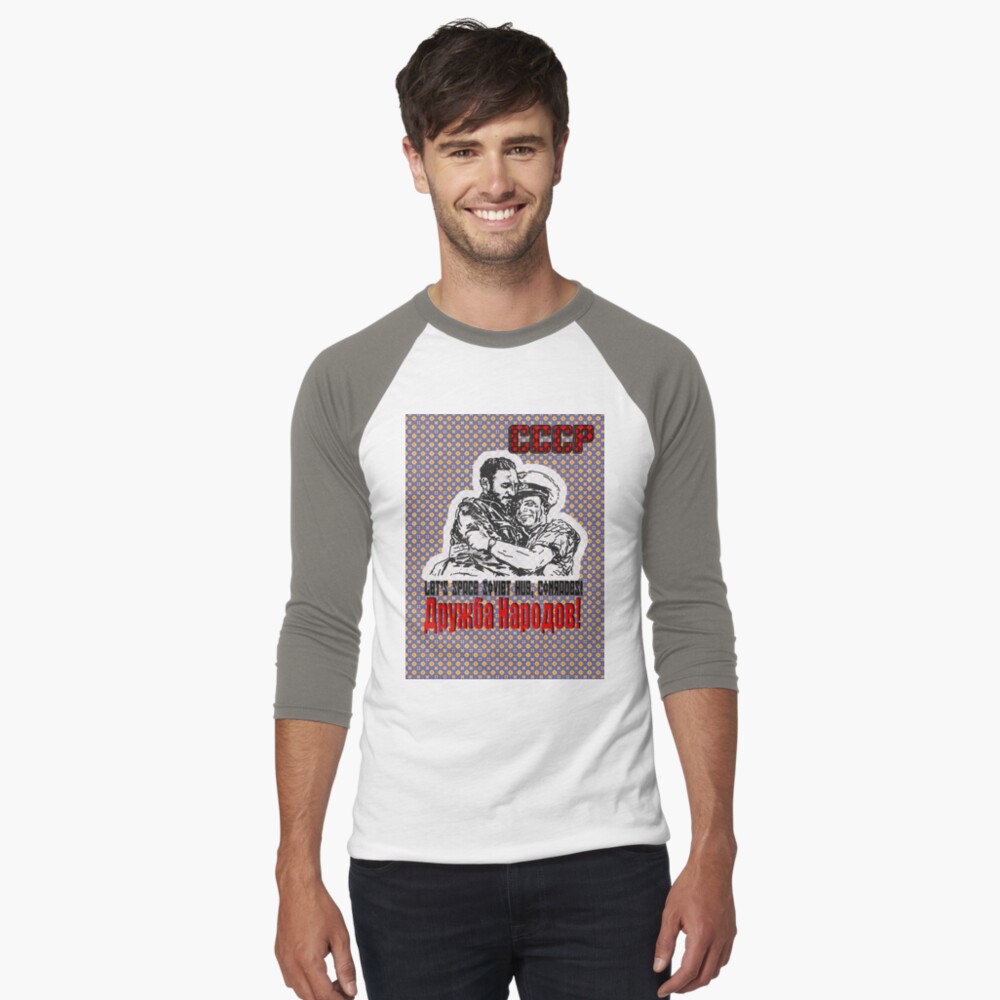 Item preview, Baseball ¾ Sleeve T-Shirt designed and sold by Anthropolog.