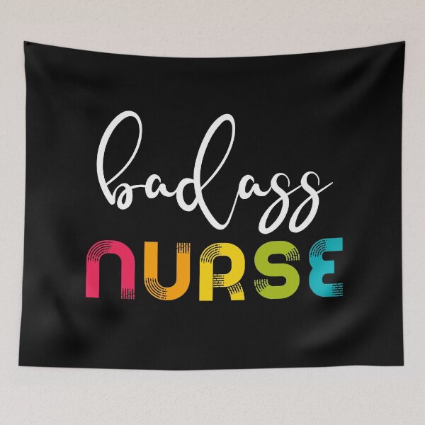 Item preview, Badass nurse designed and sold by TheLemonBox.