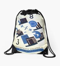 Math Occupations Premium Tee Drawstring Bag