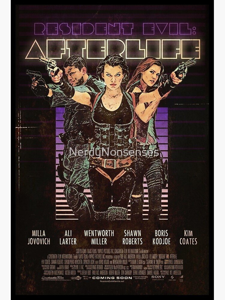 Resident Evil Afterlife Movie Photographic Print for Sale by  NerdyNonsenses