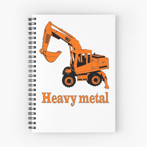 Item preview, Excavator heavy metal designed and sold by Martin Kleist.
