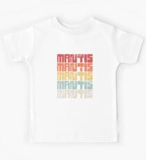Insects & Bugs - Praying Mantis - Retro Vintage Kids T-Shirt