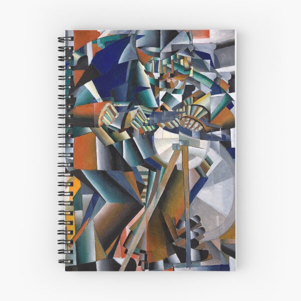 Item preview, The Knifegrinder Principle of Glittering by Kazimir Malevich (c 1912-13) designed and sold by allhistory.