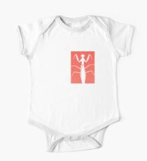 Praying Mantis - I Love Bugs & Insects Japanese Short Sleeve Baby One-Piece