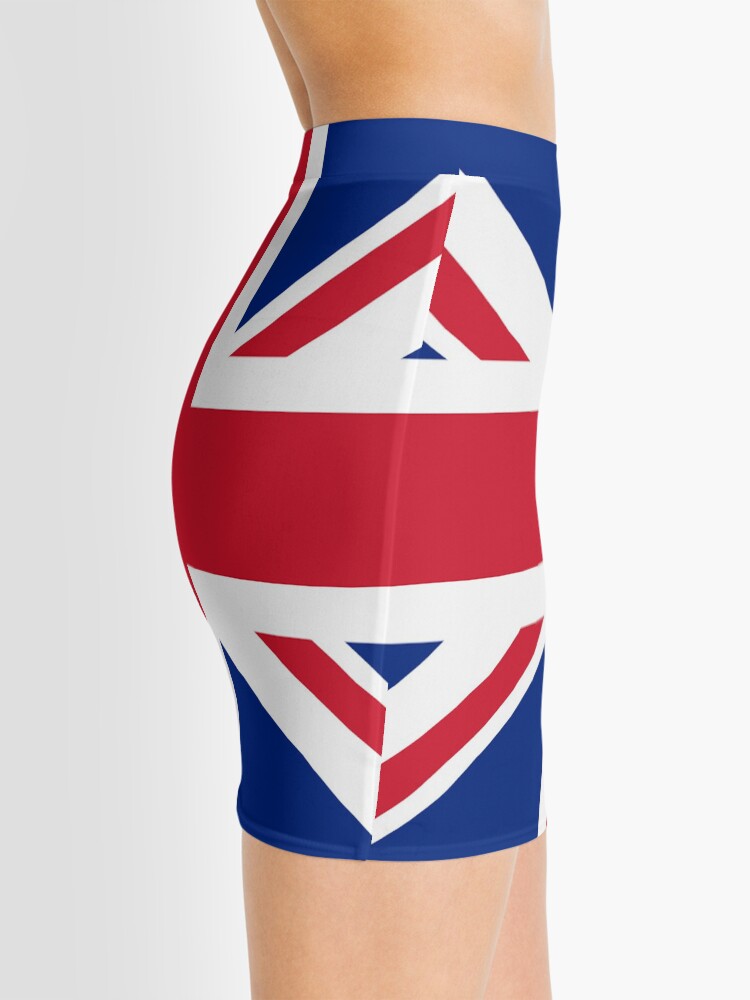 Alternate view of Union Jack Miniskirt Mini Skirt