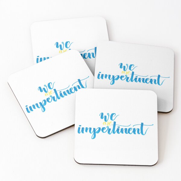 Item preview, we are impertinent designed and sold by cmonique5.