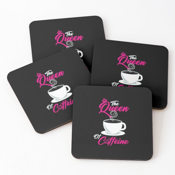 Item preview, Coffee Lover Gift " The Queen Of Coffeine Shirt "  designed and sold by kammoe.
