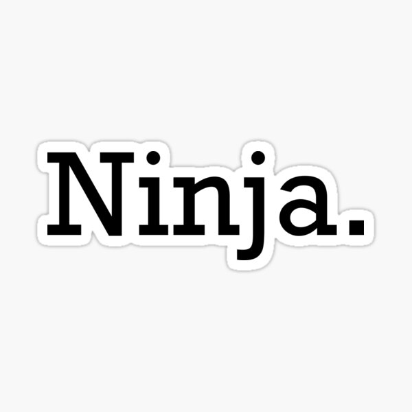 Ninja Legends Stickers Redbubble - roblox ninja stickers redbubble