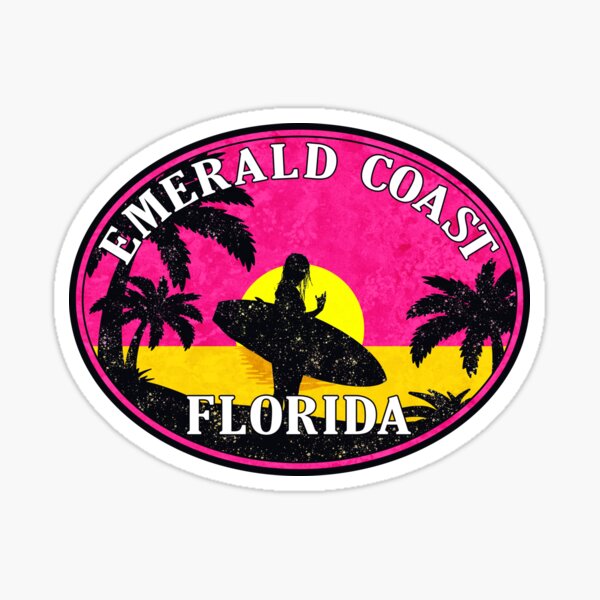 Item preview, Emerald Coast Florida Destin Fort Walton Beach Panama City Pensacola Pensacola Navarre 30A  30 A designed and sold by DESTINATIONS DECAL.