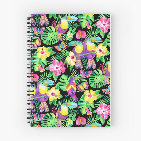 Item preview, Toucans and Tropical Leaves All Over Pattern designed and sold by KConfetti.