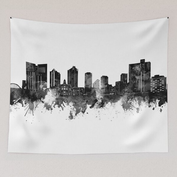 Item preview, fort worth skyline designed and sold by BekimART.