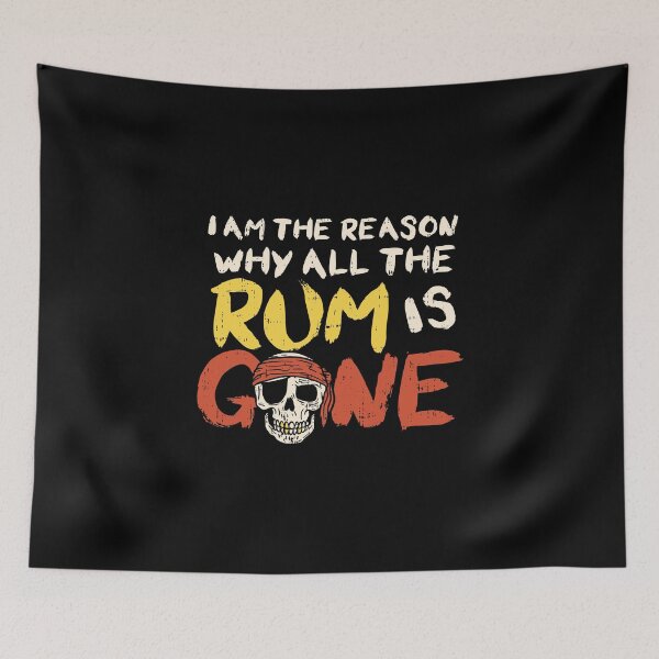 Item preview, Funny Pirate Rum Pun Design - Unique Rum Drinker Gift Ideas designed and sold by cartba.