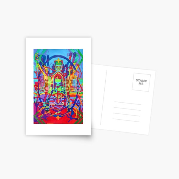 Eight Bones of the Spider Woman giclee with borders Postcard