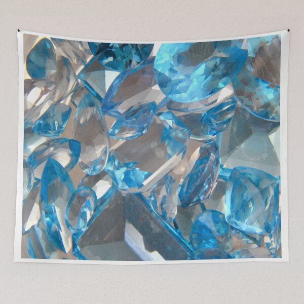 Item preview, blue gemstone  designed and sold by Stephanie  Skeem.