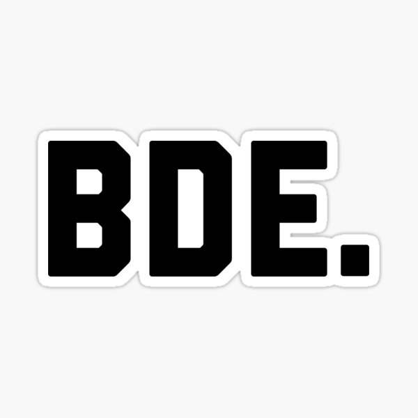 BDE Pegatina