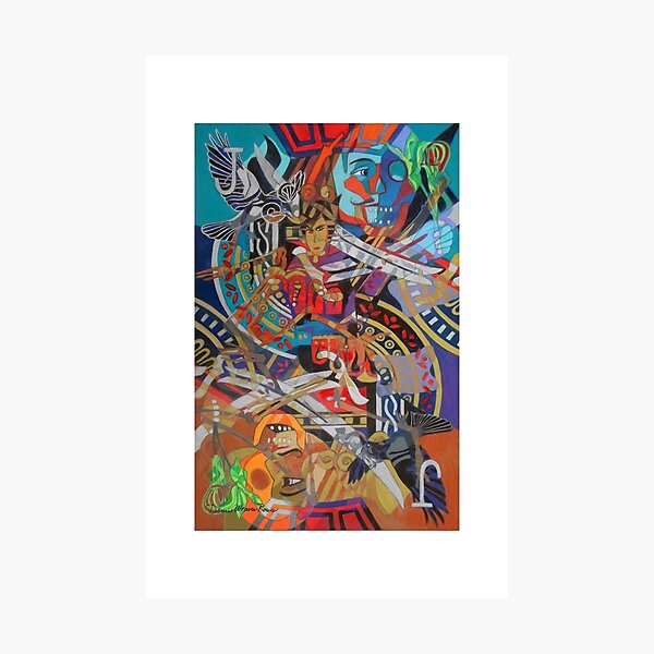 Jack's Legendary Bones giclee with borders Photographic Print