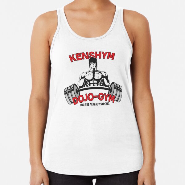 Anime workout tank tops