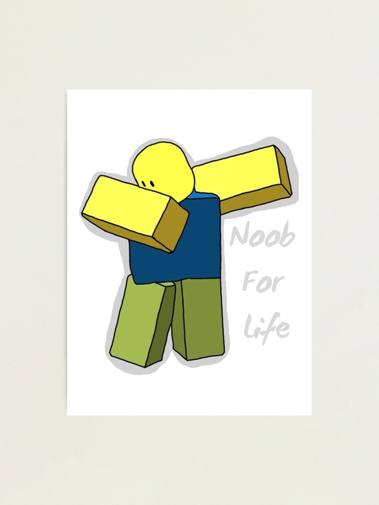 dabbing Noob  Photographic Print for Sale by Thegames