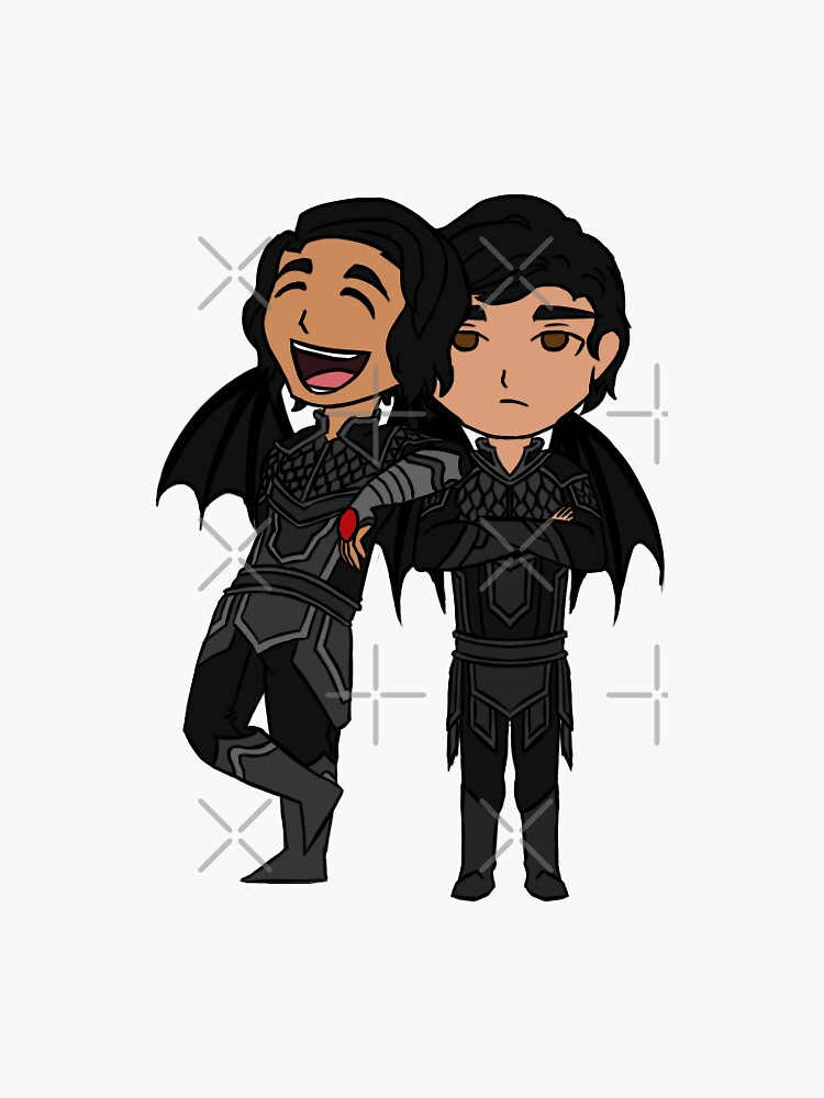 Cassian and Azriel by Geeky-Llama