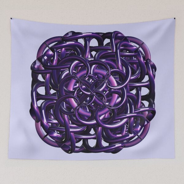 Item preview, Rings of Purple designed and sold by ArtistsQuest.