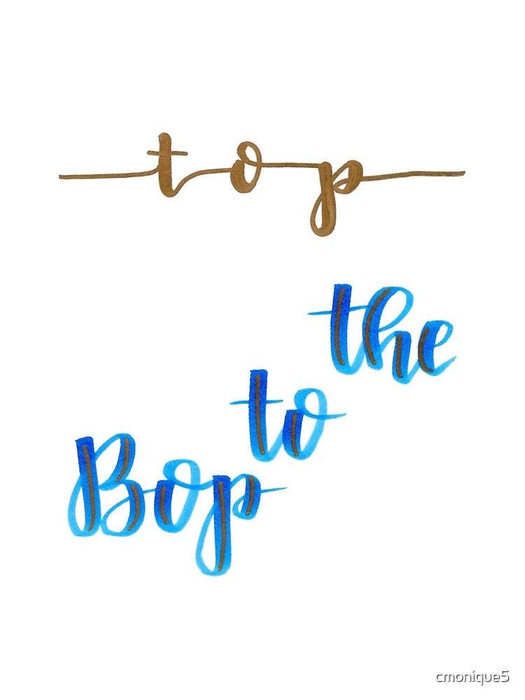 Bop to the Top" A-Line Dress for Sale by cmonique5 | Redbubble Bop to the Top" A-Line Dress for Sale by cmonique5 | Redbubble