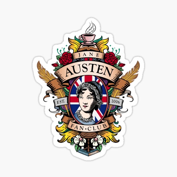 Item preview, Jane Austen Fan Club color designed and sold by baykerboy.