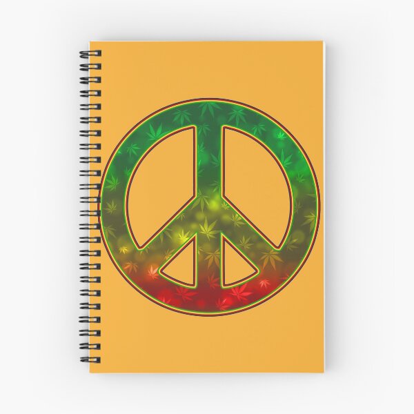 Item preview, Hippie Weed Peace Sign  designed and sold by Lisa Bertnick.