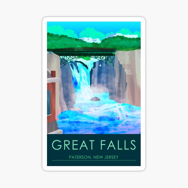 Vista previa del artículo con la obra «Grandes caídas», diseñado y vendido por ShantyStudios.