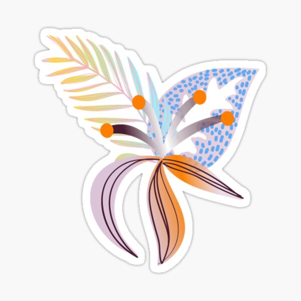 Tropical Twilight Sticker