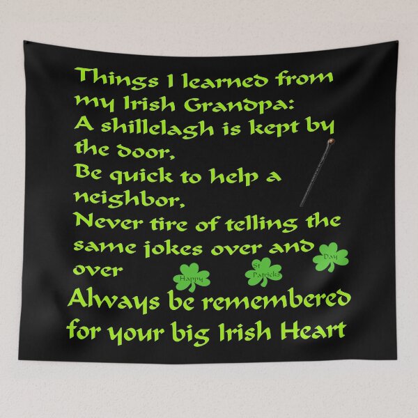 Item preview, St. Patrick's Day Irish Grandpa designed and sold by CheekyPuppy.