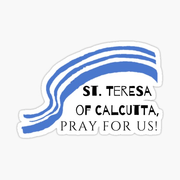 Item preview, St Teresa of Calcutta designed and sold by No Little Things.