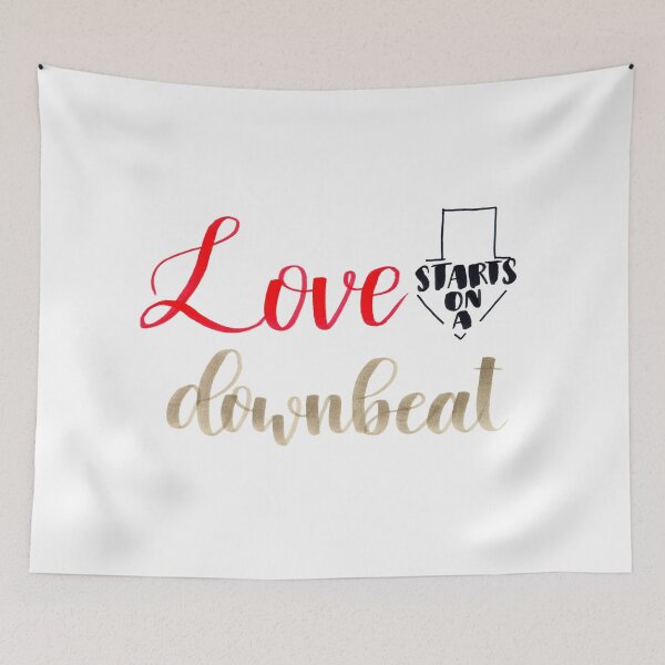 Item preview, Love Starts on a Downbeat designed and sold by cmonique5.