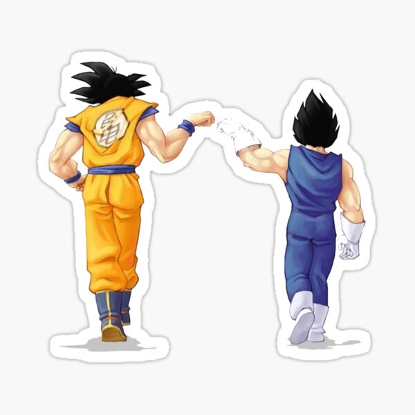 DRAGON BALL Z Mini Stickers Goku Vegeta (16x11cm)