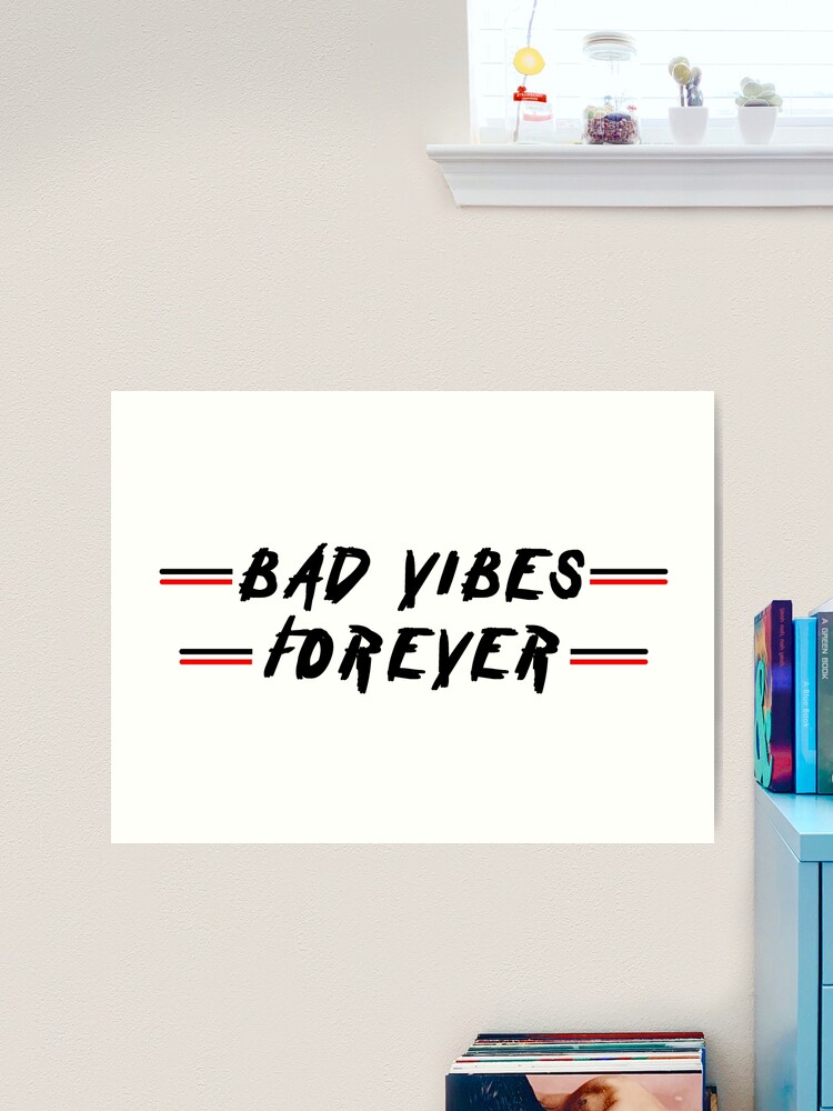 XXXTENTACION Bad Vibes Forever Music Album Digital Print Music