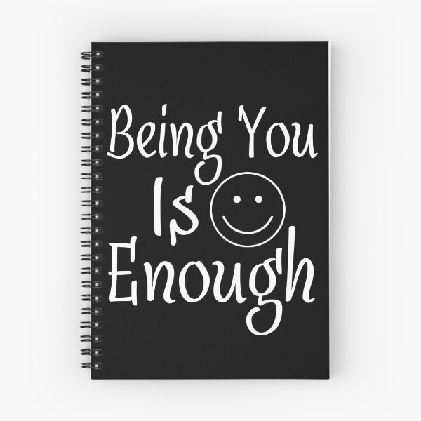 Item preview, Being You Is Enough designed and sold by MonkeyLogick.