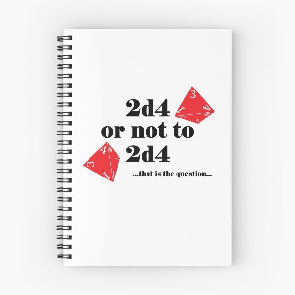 Item preview, 2d4 or not to 2d4 ... that is the question designed and sold by shakespearedude.