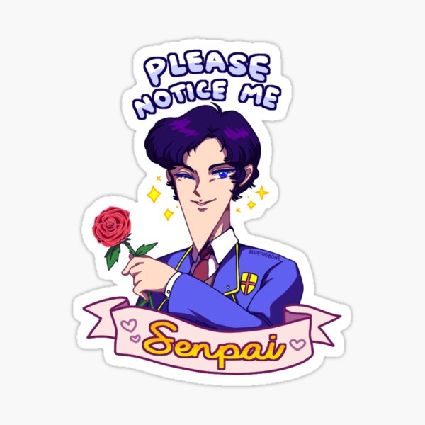 Senpai Sticker