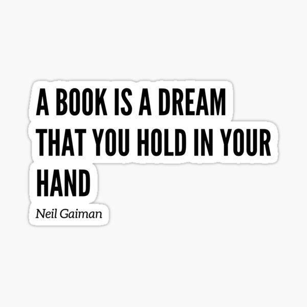 Item preview, A book is a dream that you hold in your hand designed and sold by javes93.