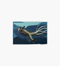 Lámina rígida Subnautica Sea Emporer Leviathan Art