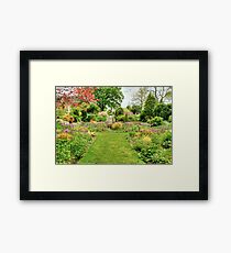 Chanticleer Circle Garden Framed Print