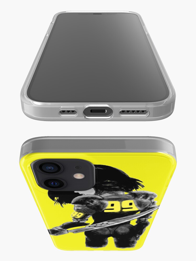 Alternate view of Manga Angel with Yellow accents iPhone Case & Cover