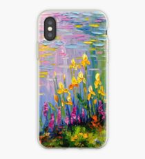 Blumen am Teich iPhone-Hülle & Cover