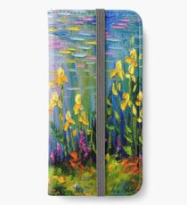 Vinilo o funda para iPhone Flores junto al estanque