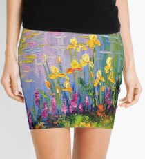 Blumen am Teich Minirock